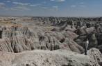 Mirante no Badlands National Park, em South Dakota, nos Estados Unidos